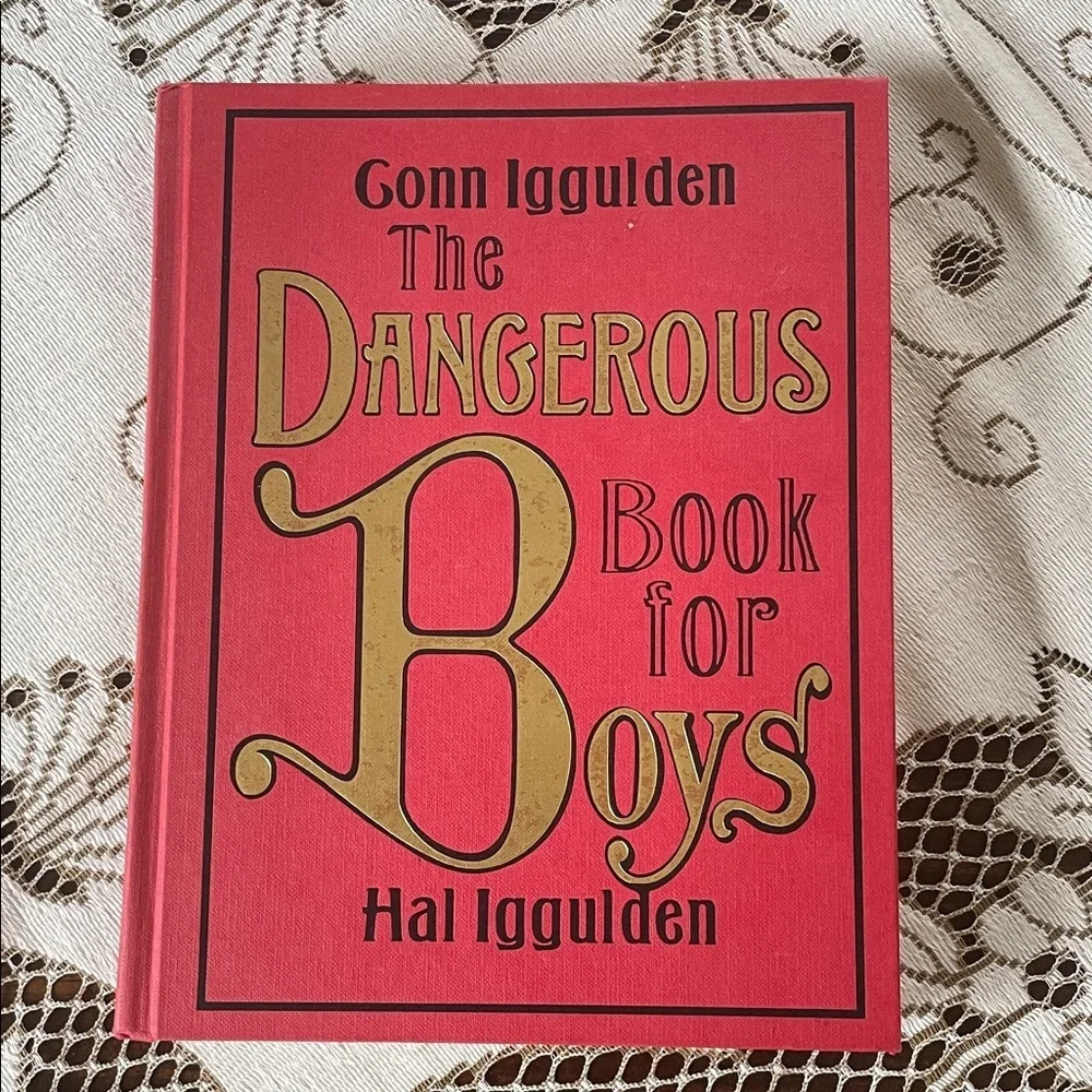 The Dangerous Book for Boys — Title Page (White/Black)
